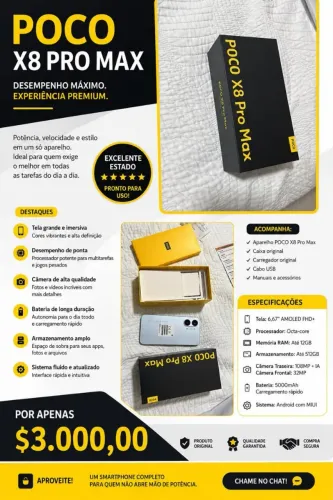 Poco X8pro max