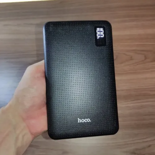 Bateria portátil Power Bank B24 30000mAh - 3 saídas USB - Hoco
