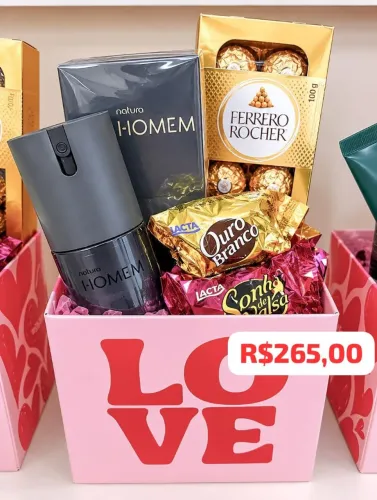 Cesta dia dos namorados