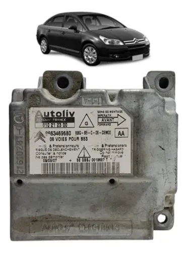 Modulo Central Citroen C4 Pallas 2007 08 09 10 11 2012