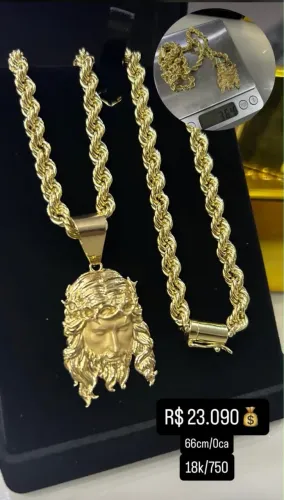 Corrente de ouro 18k (750)