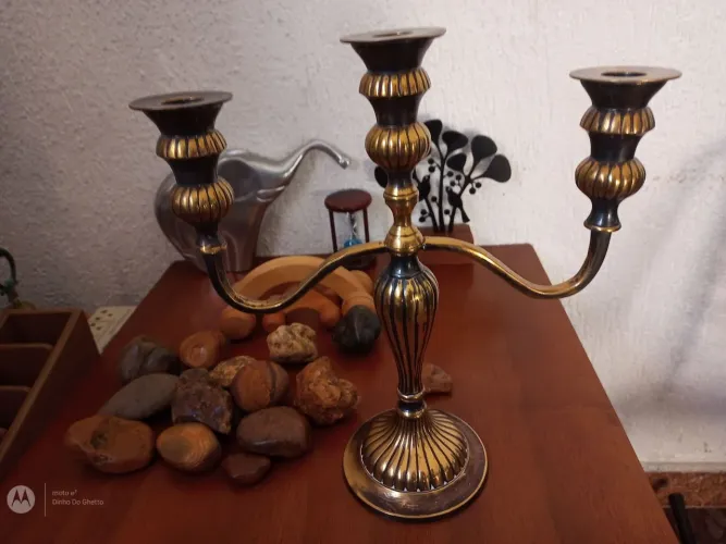 Candelabro com espátula, lindíssima