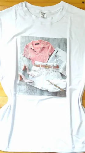 Camisetas Feminina T-Shirt Luxo