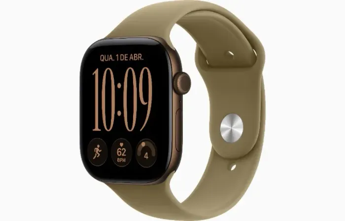 Apple Watch Series 12 46MM - Bronze-escuro - Novo Lacrado