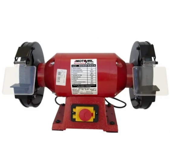 Moto Esmeril 8" 1,0 Cv Mm-1001 220V Motomil