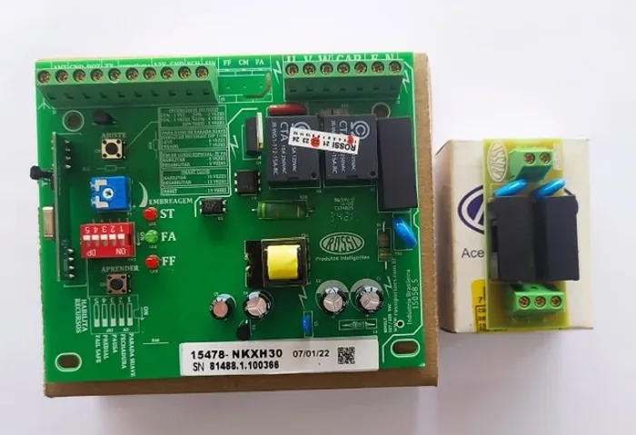 Placa Rossi + placa protetora contra raios e surtos elétricos  (NOVO)
