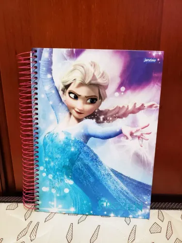 Caderno Elsa Frozen 