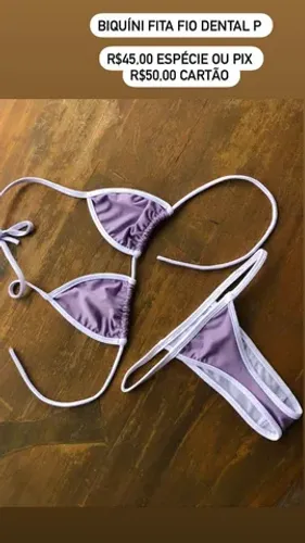 Biquíni fita mel Maia 