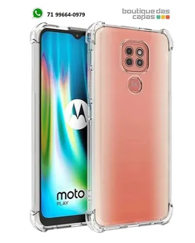 Capa tpu borda anti impacto moto g53 motorola g9 plus g9 g9 play