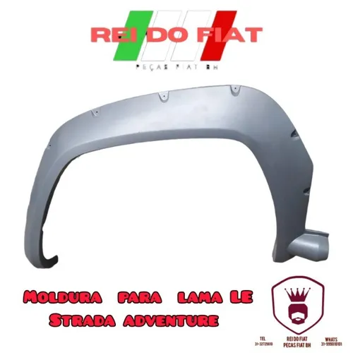 moldura para lama lado esquerdo strada adventure 