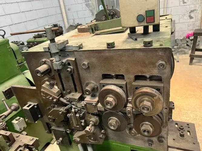 Máquina molas carjac carjak compressão 4 roletes 5mm