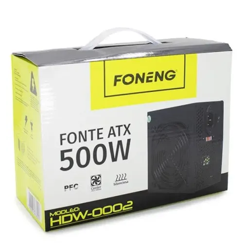 (NOVO) Fonte ATX 500w Foneng