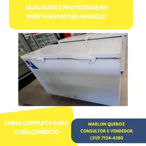 Freezer Congelador Horizontal 505 Litros 110v