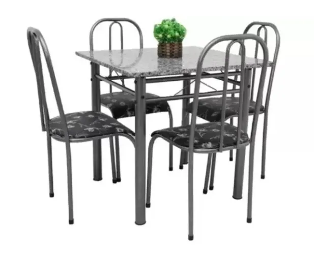 Conjunto de Mesa 4 cadeiras Entrega Imediata !