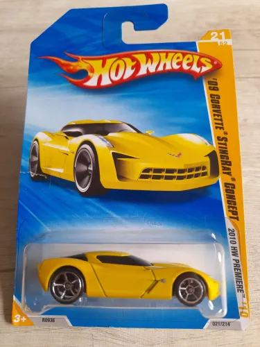 HOT WHEELS CORVETTE STINGRAY CONCEPT 2010