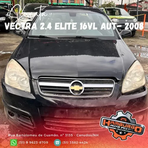 Sucata Vectra 2008 2.4 16vl automático