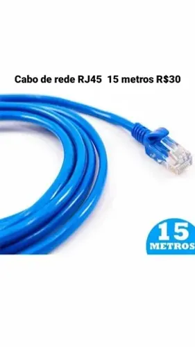 Cabo de rede 15 metro