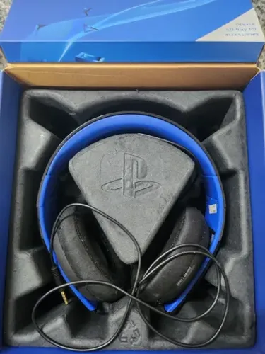 Playstation Gold Ouro Wireless Headset 7.1 Surround - Ps4
