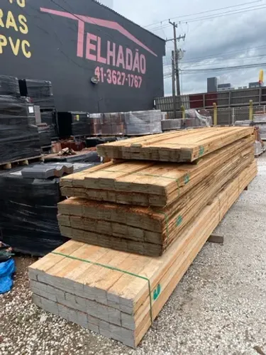 Caibro 2x4 eucalipto RS 7,80 mt, ripa 1x2 eucalipto RS 2,00 mt