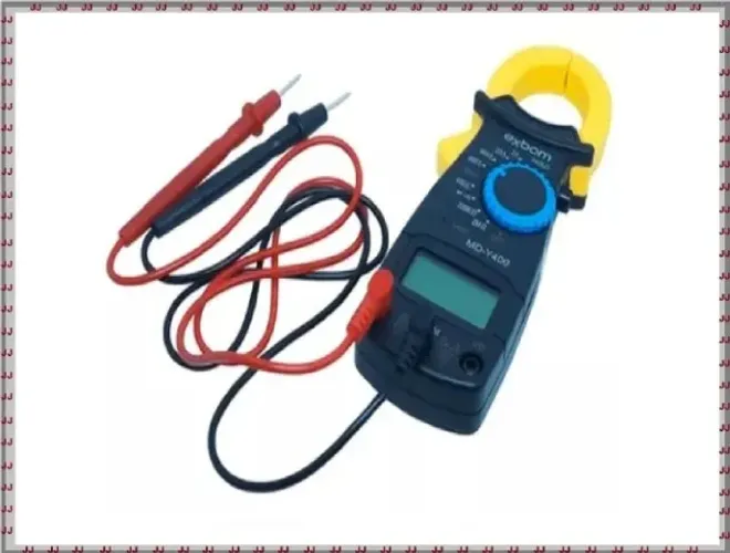 Alicate amperímetro Md-Y400 profissional