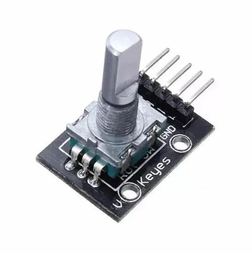 Encoder Decoder Rotacional Potenciometro Arduino Automação Robotica COD-AM87   