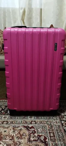 Mala de Viagem Rosa - Tamanho Grande 