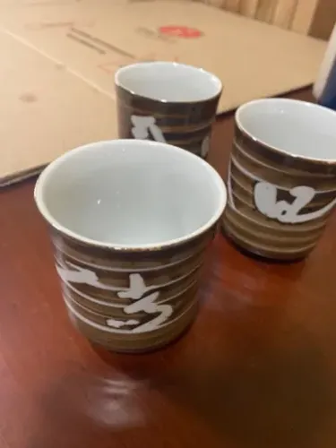 Xícaras para chá ou café, japonesas ( preço por unidade)
