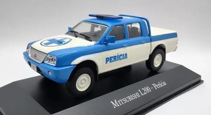 Veículos De Serviço Do Brasil Mitsubishi L200 2007 Perícia 1/43