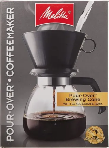 Melita Cafeteira de Vidro de 1.5 Lts