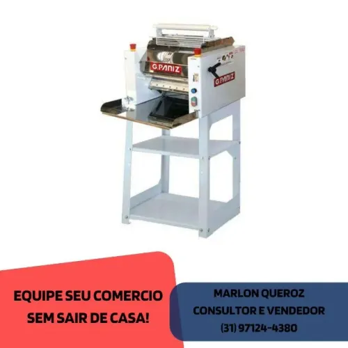 Cilindro de Massas para Padaria GPaniz Rolo 39CM