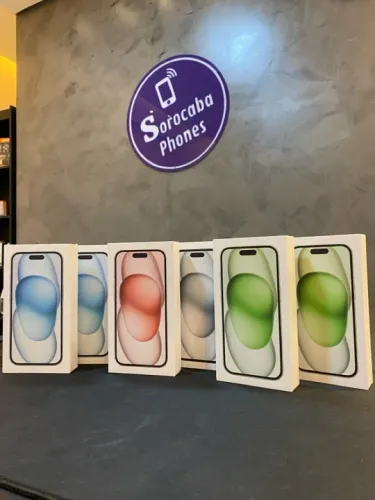 iPhone 15 256GB - Novo, Lacrado
