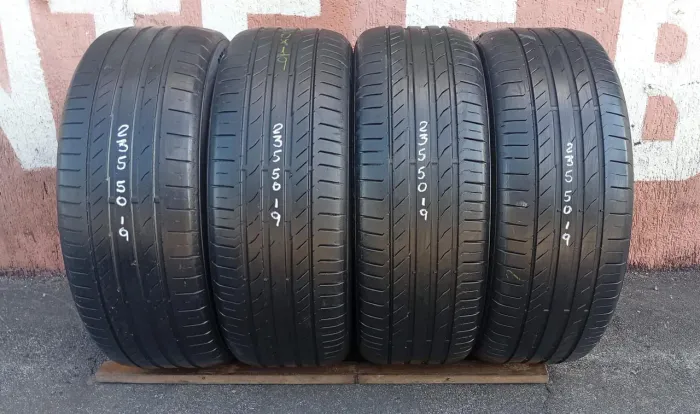 Pneus 235 50 aro 19 continental seminovos