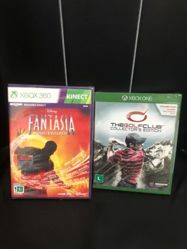 The Golf Club (Xbox One) + Disney Fantasia: Music Evolved (Xbox 360) - Lacrados