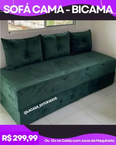 Sofá cama - 90 dias de garantia - direto de fábrica 