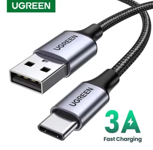 Cabo USB Ugreen Tipo A para C carga rápida 1M