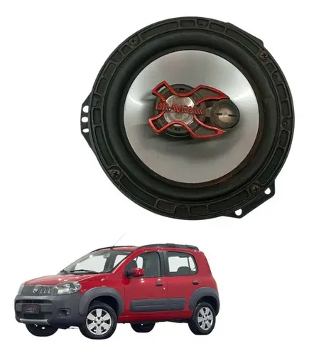 Auto Falante Porta Fiat Uno Way 1.0 2011 2012 2013 2014 2015