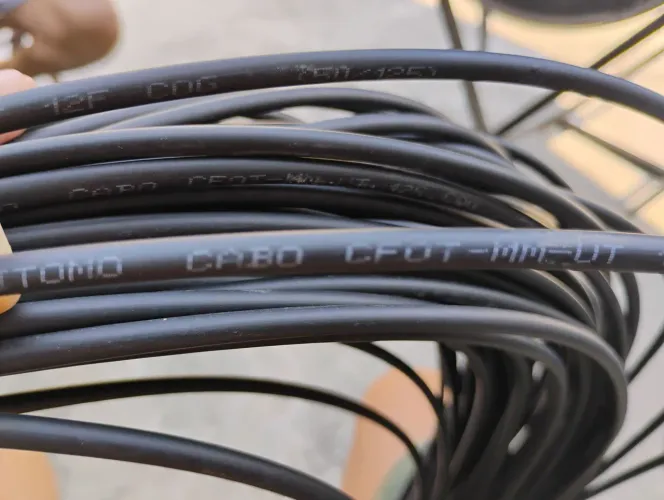 Fibra óptica mm 50/125 12F
