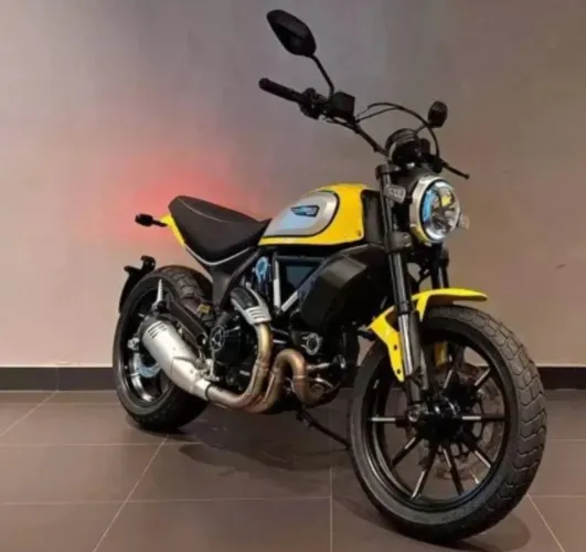 Ducati scrambler 800cc Icon 2021 zero km aceito troca