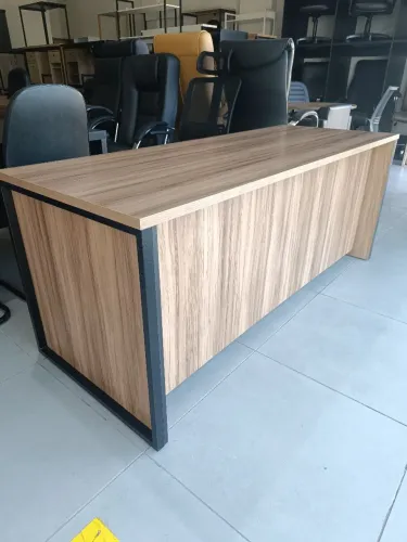 Mesa de Escritório Industrial Nova Ironside 1.80m x 70cm c/ Gaveteiro Móvel 4 gavetas - En