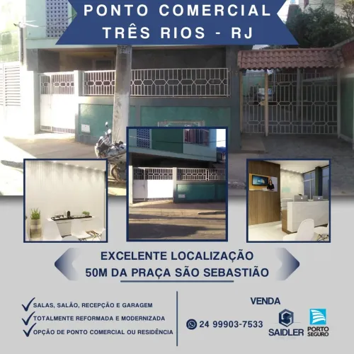 Ponto comercial - Centro - Três Rios RJ