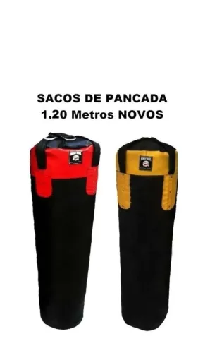 Sacos de Pancada Novos zerados 1 metro e 20 cm Reforçados