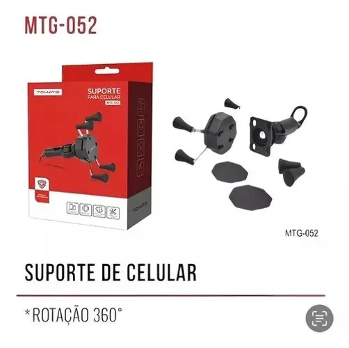 Suporte Moto Celular Aranha Universal X Garra Sem Carregador