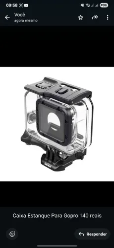 Caixa Estanque Para Gopro 5 6 7 8 9 10 11 12 