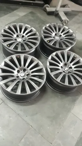 jogo de rodas bmw gt530 19x8,5 et25 19x9 9,5 et39 5x120 grafite brilhante seminova