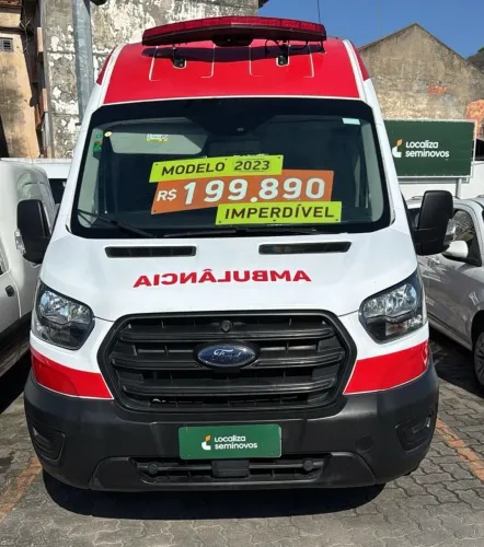 Ford Transit Furgão Médio L2H3 Diesel - 2023 - AMBULÂNCIA