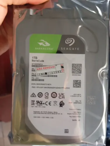 HD 1 TB Seagate Barracuda - Novo