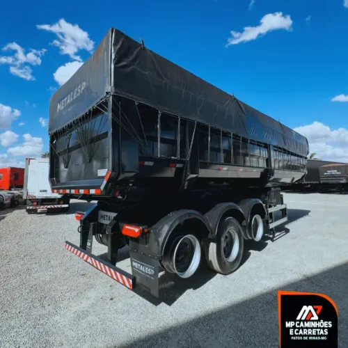 Carreta Caçamba Basculante 3 Eixos Metalesp Ls 2023 Extra