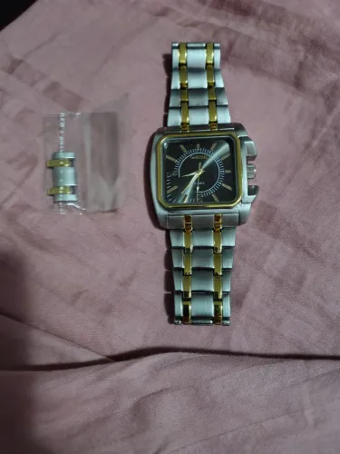 Relógio Cresus Quartz Masculino Bicolor - Aço Inox e Dourado