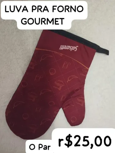 Luva para Forno Gourmet - R$25,00