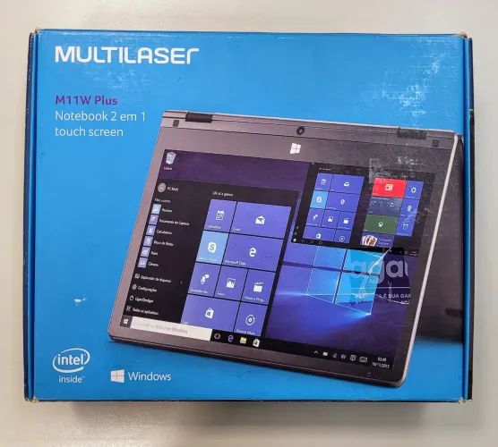 Notebook Multilaser M11W Plus Touchscreen 2 em 1
